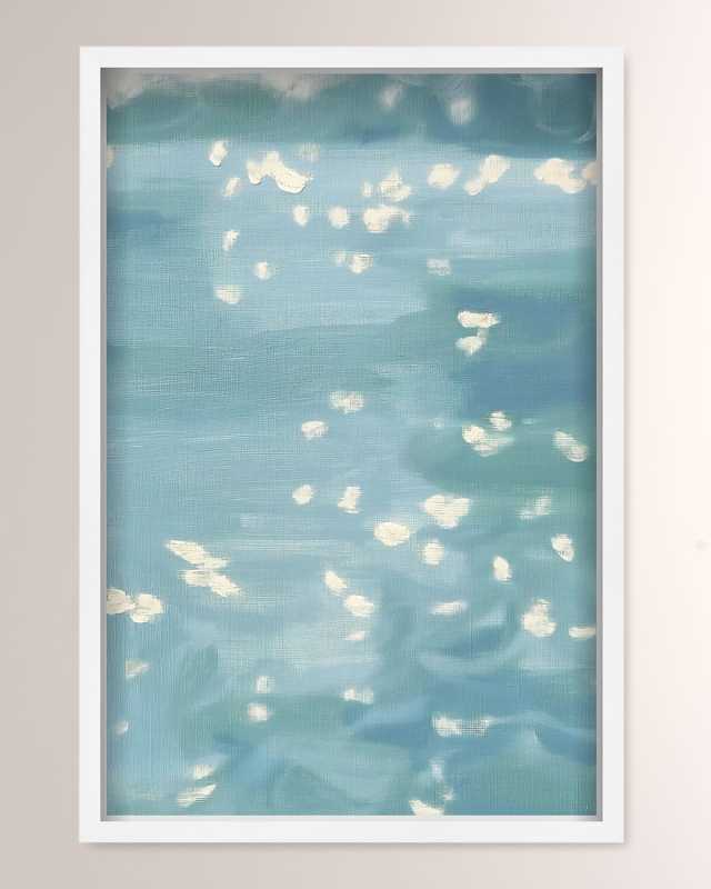 "Lights on the Water I" Framed Art Print